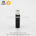 silvery screw caps black cylinder tube packaging uv glass bottle wholesale